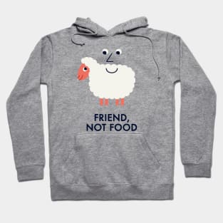 Friend, Not Food Hoodie